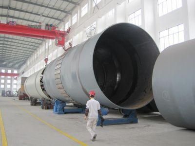 4.8*76m Cement Clinker Nickel Zinc Oxide Metallurgy Lime Vertical/Rotary Kiln