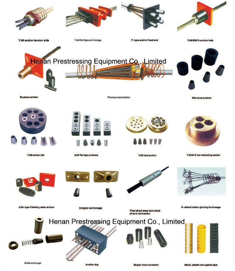 Dead-End Anchoring System Onion Jack Used for PC Strand