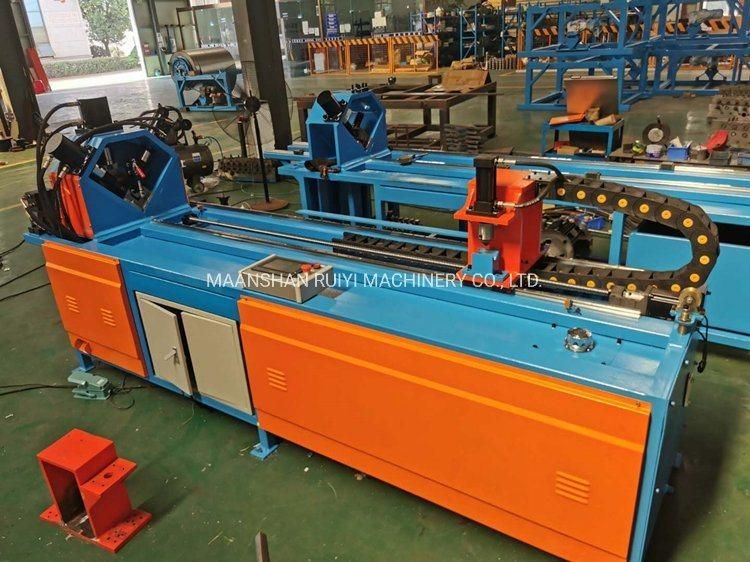 High Quality CNC HVAC Square Rectangular Air Duct Hydraulic Angle Steel Iron Galvanized Stainless Flange Production Line