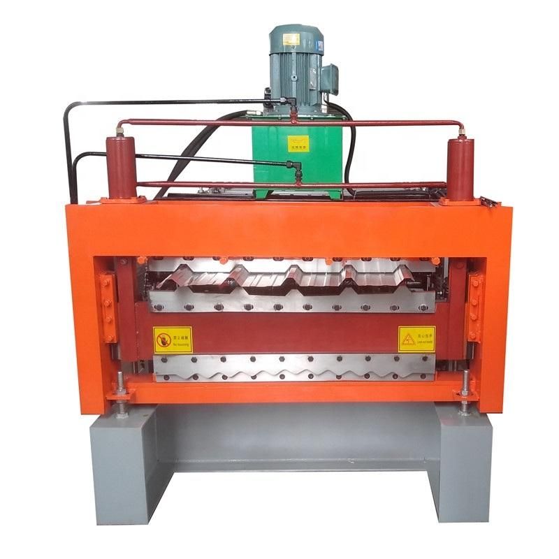 Double Layers Corrugated and Trapezoid Roofing Roll Forming Machine