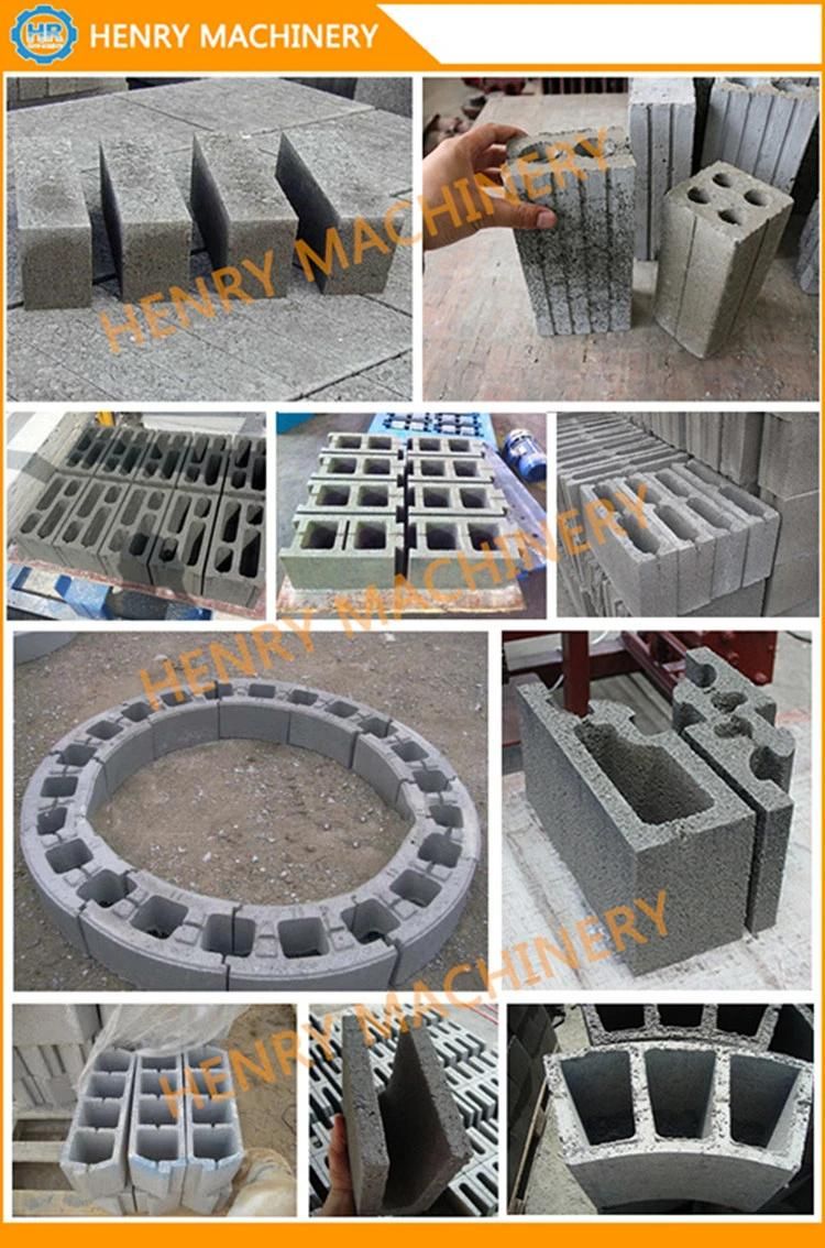 Qtj4-40 Concrete Block Moulding Machine Hollow Brick Machine for Sale