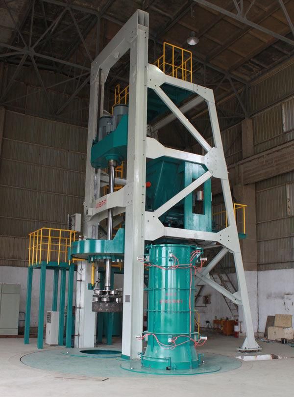 Concrete Pipe Making Machine with Vibrating Core and Counter Rotating Packerhead