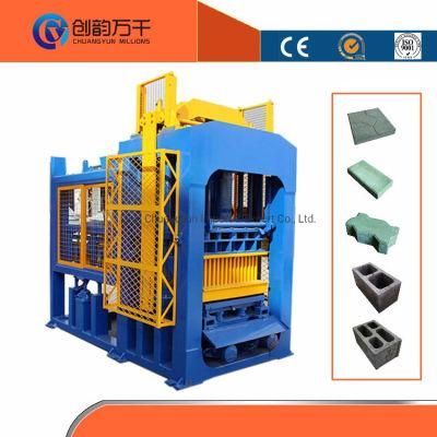Qt8-15 Hydraulic Automatic Hollow Interlocking Paver Block Making Machine