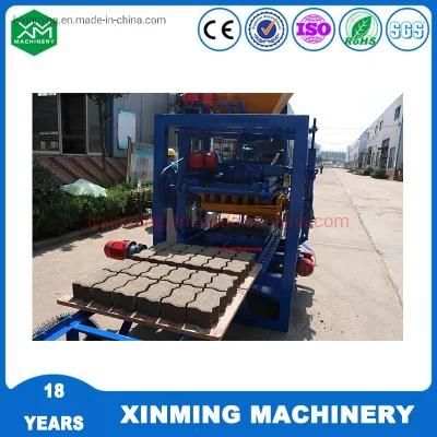 Qt4-24 Small Business Paver Block Concrete Cement Brick Hollow Block Making Machine for Sale