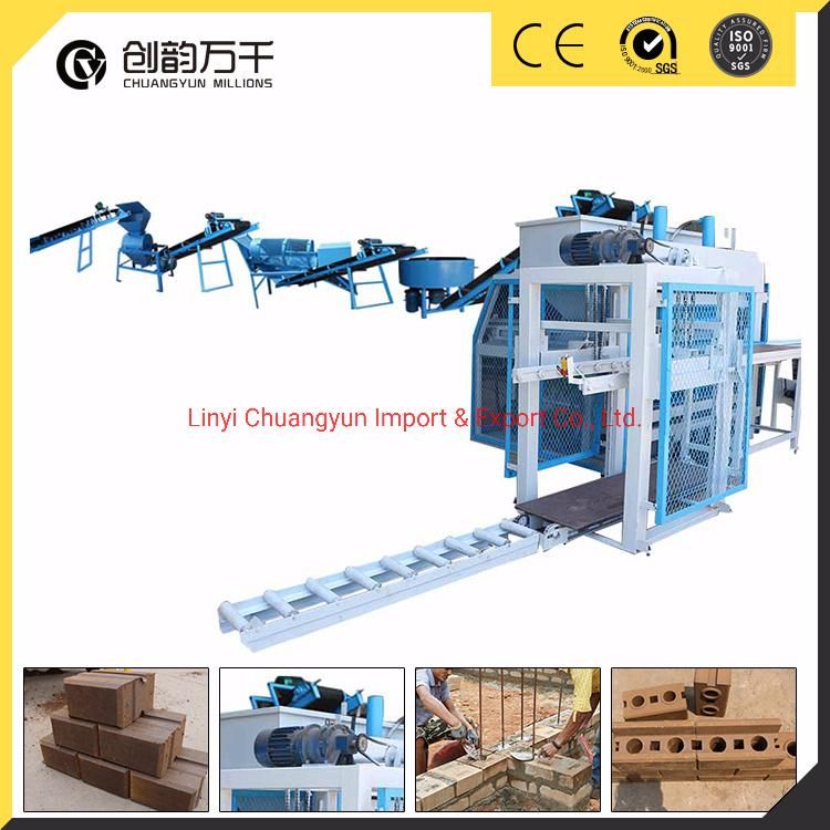 10 Bricks a Go Cy10-10 Full Automatic Clay Brick Making Machine