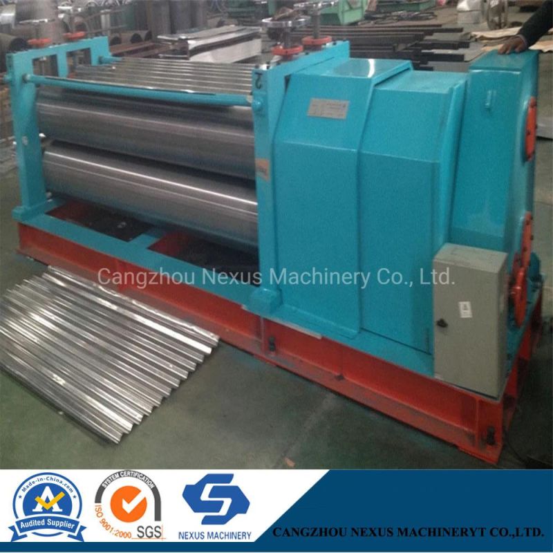 0.12/0.14mm/0.18mm Thin Thickness Barrel Type Corrugated Roof Roll Forming Machine