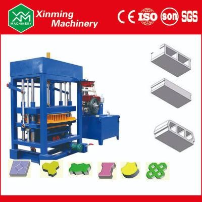 Qt4-30 Diesel Engine Concrete Hollow Brick Making Machines with High Quality