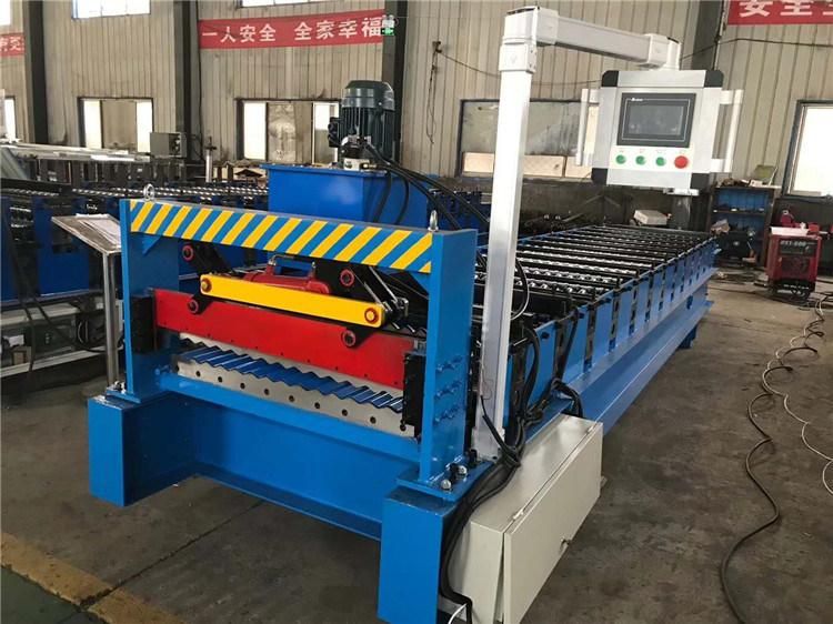 Corrugated Roof Tile Sheet Making Roll Forming Machine