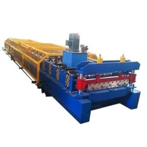 Trapezoidal Roofing Sheet Roll Forming Tile Making Machine