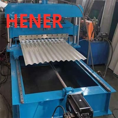 Cold Rolled Galvanized Roofing Steel Sheet Cold Roll Forming Machine