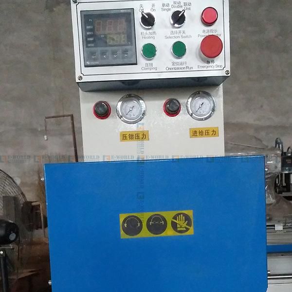 Two Head Welding Machine for PVC Door Window Making Machine Inline Welder Double Head UPVC Welding Machine