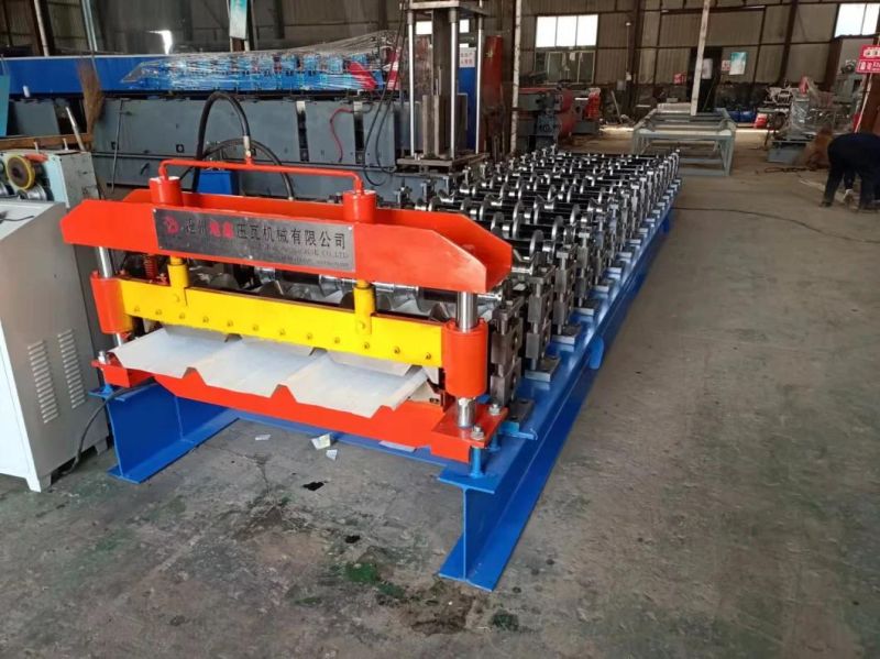 Ibr Trapezoidal 1220 Roof Zinc Cold Roll Forming Machine/Trapezoidal Roll Forming Production Line