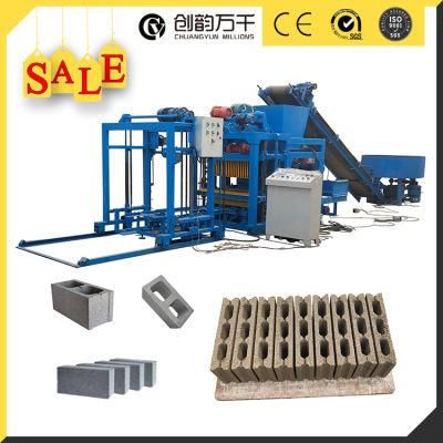 Qt4-25 Fully Automatic Concrete Paving Stone Block Making Machine in Cameroon