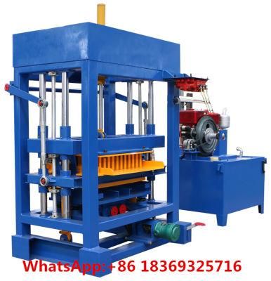 Factory Qt4-30 Henry Paving Block Making Machine Hollow Block Machinery in Kenya