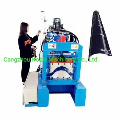 Hydraulic Cutting Ridge Cap Making Roll Forming Machine Manufacturer.
