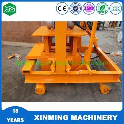 Muitipurpose Qmr2-45 Egg Laying Concrete Brick Machine Fly Ash Brick Machine