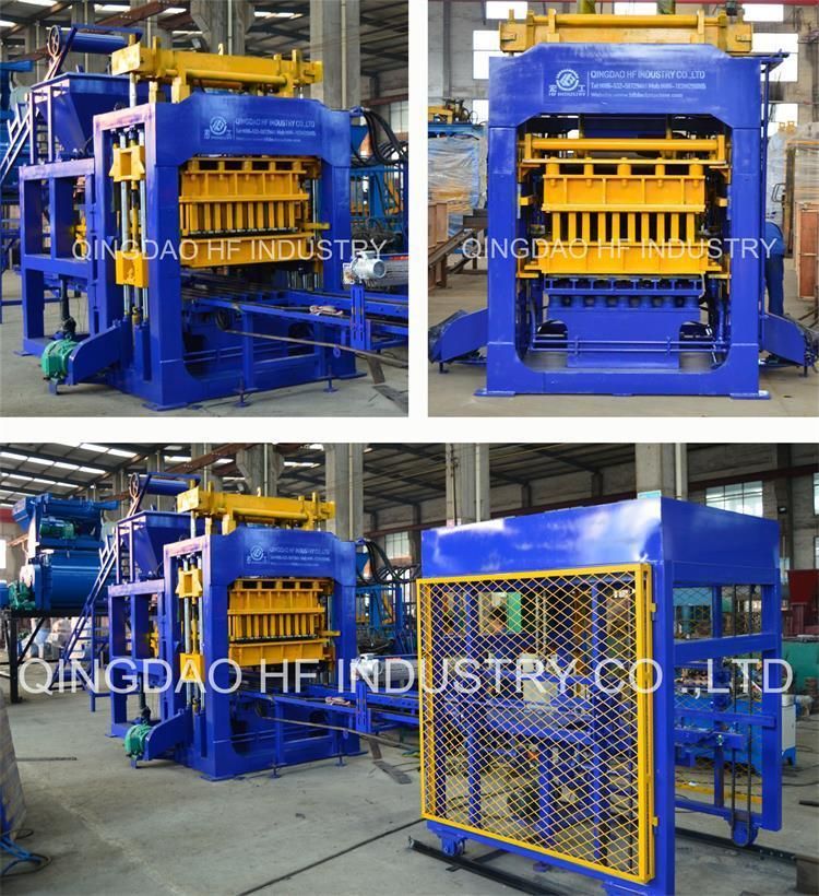 Qt10-15 Factory Full Automatic Concrete Block Making Machinery