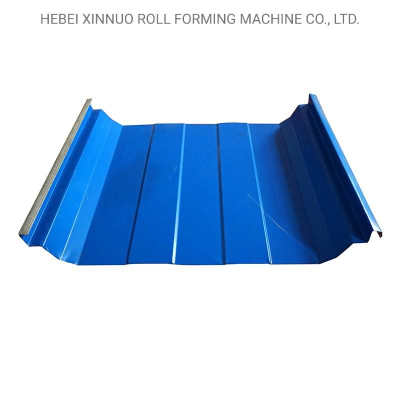 Xinnuo 470 Clip Lock Roof Sheet Join-Hidden Steel Metal Roof Join Hidden Roll Forming Machine