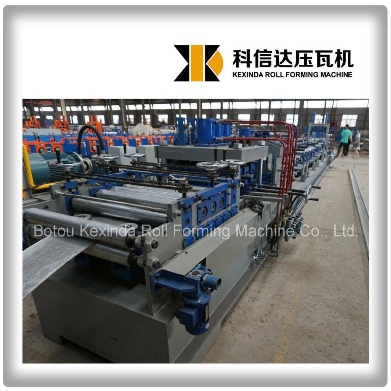 C and Z Interchangeable Purlin Roll Forming Machine