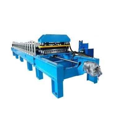 High Speed No Stop Cutting Accurate Corrugated Roof Wall Panel Tile Making Machine