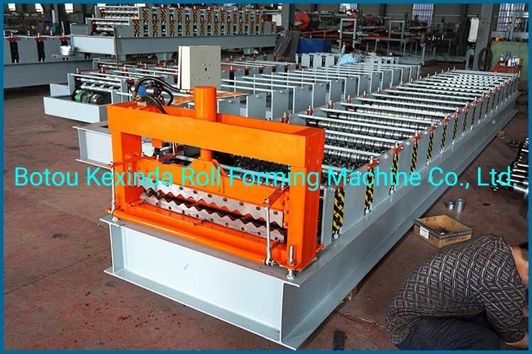 Crrugated Roof Metal Steel Sheet Roll Forming Machine