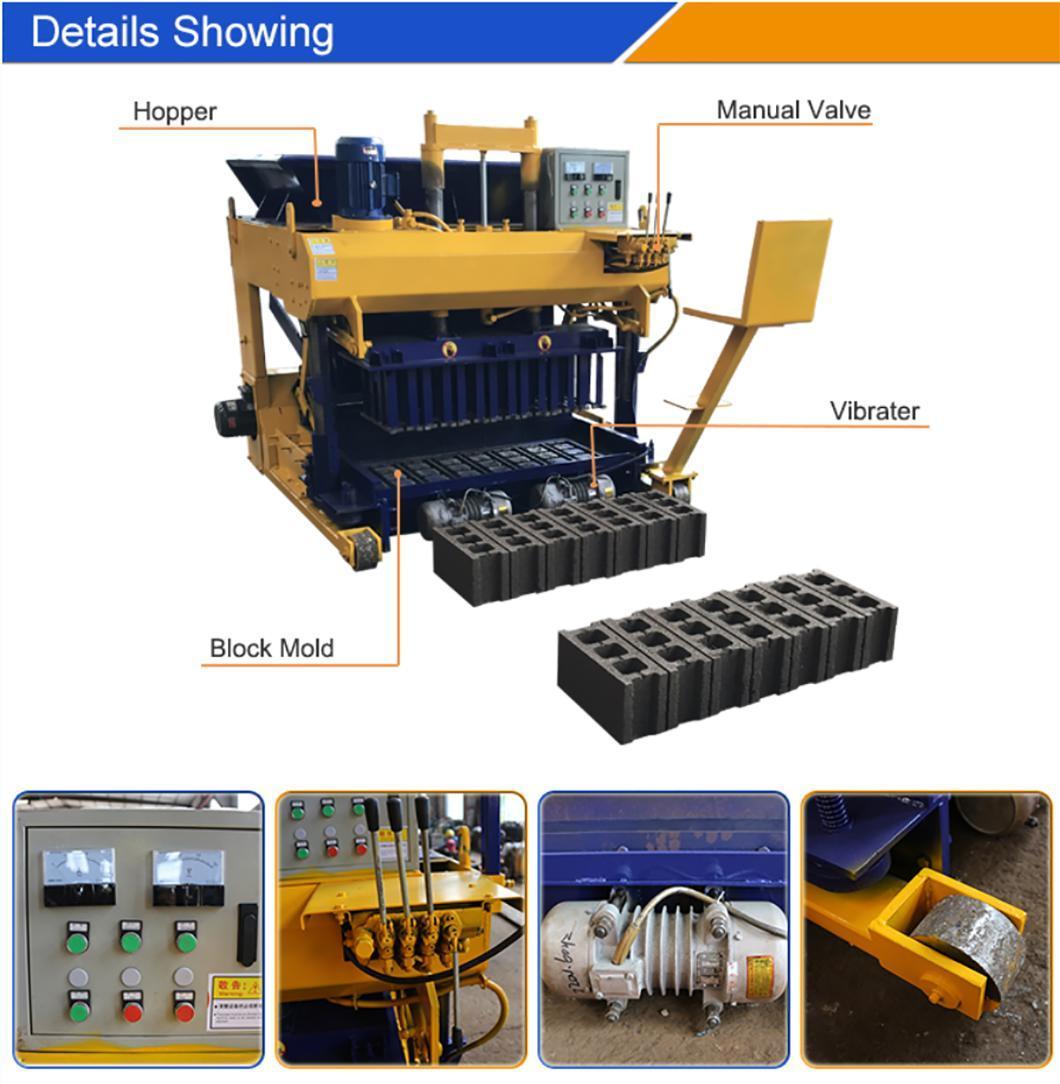 Cement Hollow Blocks Brick Making Machine