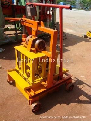 Qmr2-45 Mini Mobile Concrete Hollow Block Machine Price in India