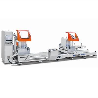 Arbitray Angle CNC Double Head Aluminum Profile Cutting Saw Machine