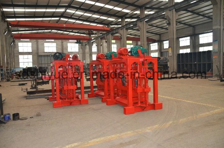 Qtj4-40 Small Hollow Block Brick Machine