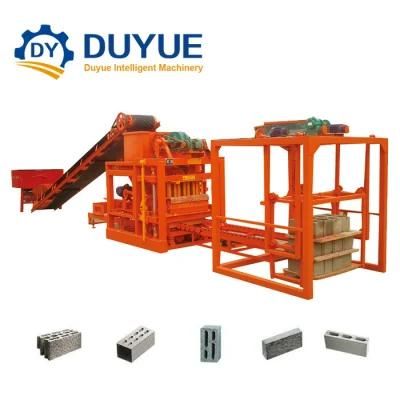 Qtj4-26c Semi Automatic Fly Ash Brick Making Machine Intelligent Block Making Machine