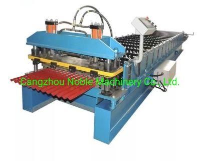 Low Price Metal Roofing Galvanized Aluminum Corrugated Steel Sheet Making Roll Forming Machine