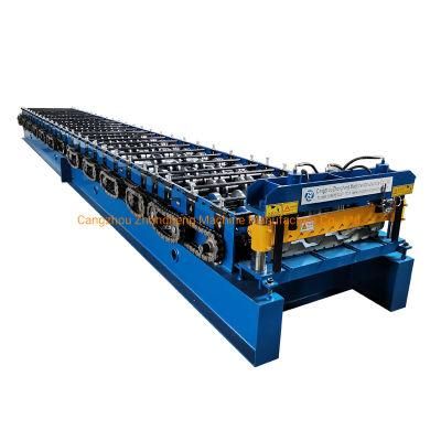 High Strength Full Automatic Steel Profile Structure Metal Sheet Floor Deck Making Machine