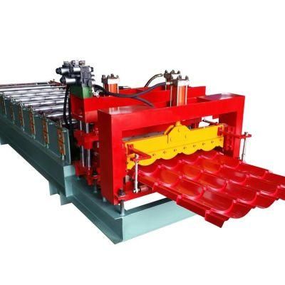Glazed Roof Tile Double Layer Roof Sheet Roll Forming Machine