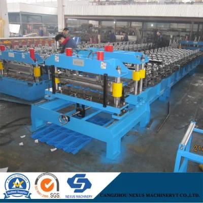 Roofing Sheet Corrugating Iron Sheet Roll Forming Machine with Decoiler