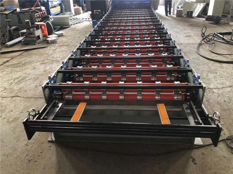 Top Quality Step Roof Glazed Tile Roll Forming Machine