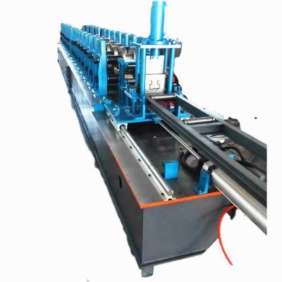 Storage Shelf Column Steel Roll Forming Machine Supermarket Shelves Upright Rack Making Machine