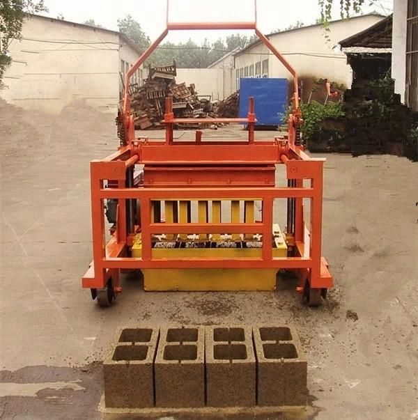 Qmj4-40 Diesel Concrete Block Brick Machine