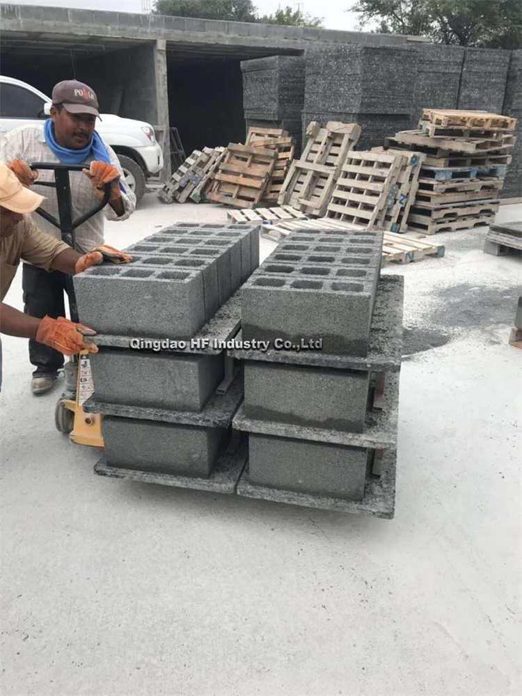 Block Making Machine Pallet Reinforced Gmt Fiber Plastic Pallet for Concrete Factory