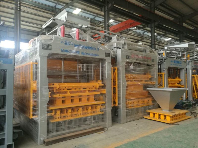 Hfb5250A Latest Hongfa Heavy Machinery Fully-Automatic Block Making Machine