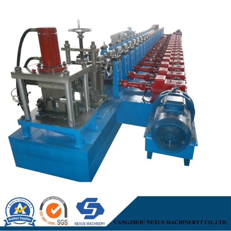 Cold Roll Forming Machine for Elevator Guide Rail Making Lift Guide Rail Forming Line