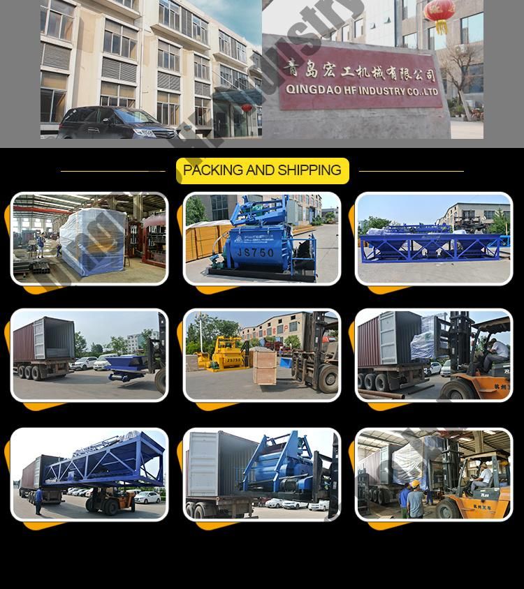 Shandong 4-20 Hollow Block Machine for Producing Hollow Brick, Solid Brick, Pavement