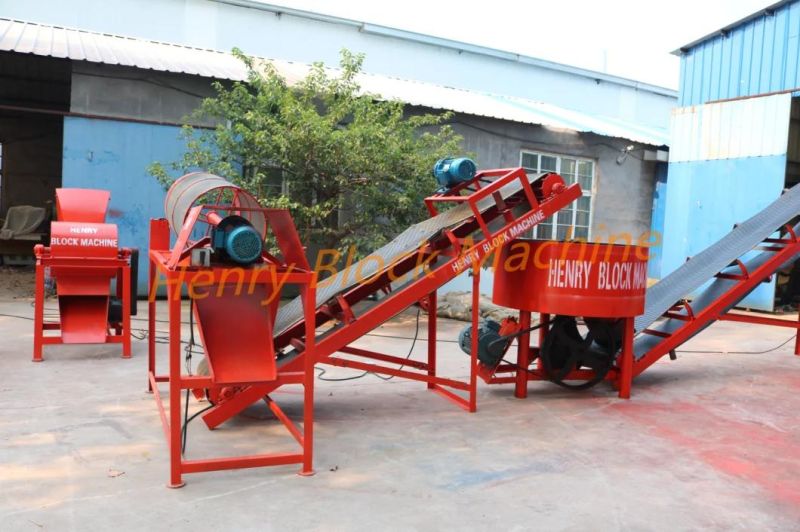 Hr2-10 Automatic Soil Paver Making Machine