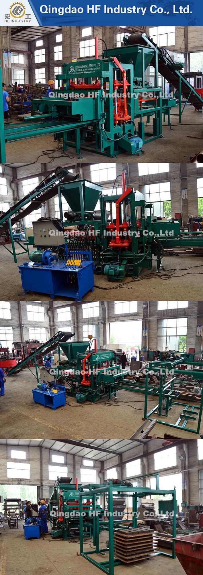 Hydraulic Concrete Fly Ash Brick Interlocking Block Making Machine Price