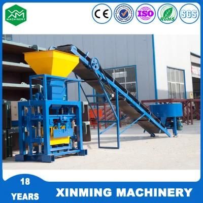 Small Scale Industries Machines Qt40-1 Semi-Auto Concrete Block Making Machine