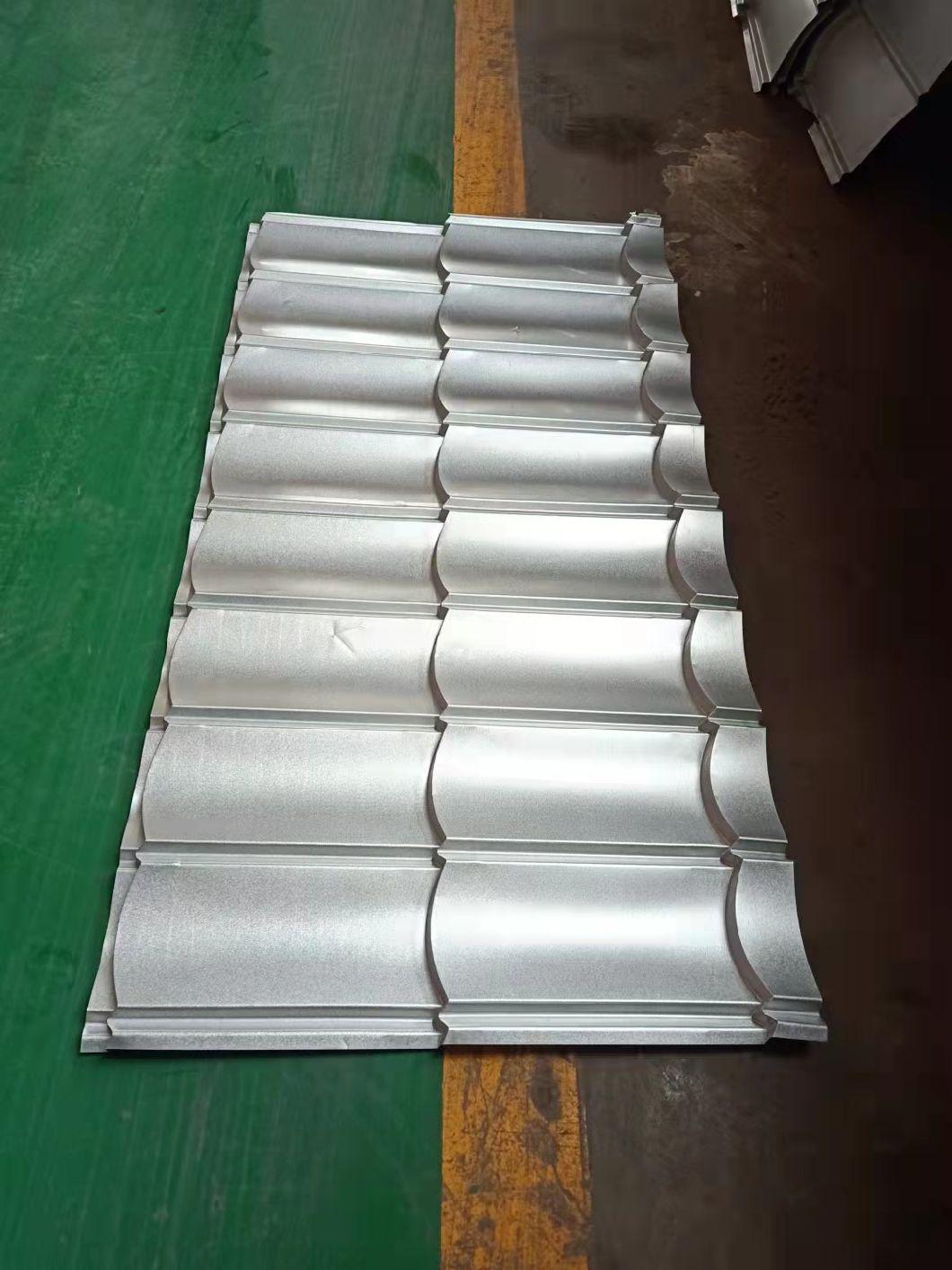 Glazed Tile Aluminium Roofing Panel Making Roll Forming Machine