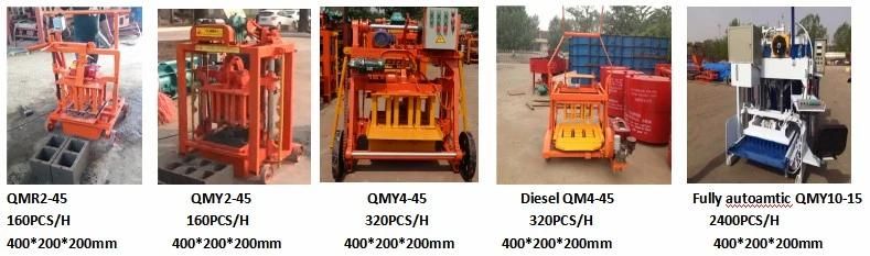 Manufacturer Sale Low Price Concrete Block Machine for Small Industry