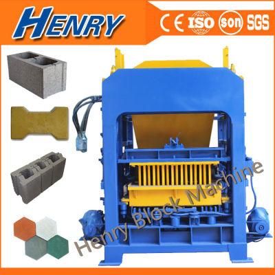 Qt4-15 Lower Price Fully Automatic Hydraulic Block Making Machine Paver Machine Curbstone Machine in MID-East Area