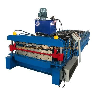 PV4PV5 Double Profile Metal Roofing Sheet Making Machine