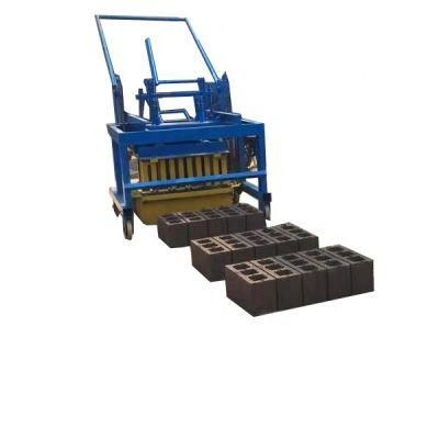 Small Mini Manual Diesel Egg Laying Block Brick Making Machine