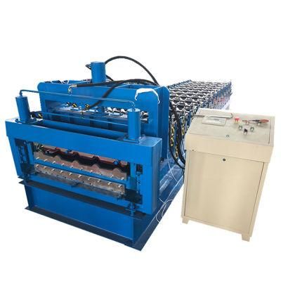 Good Quality Double Roof Panel Cold Roll Forming Making Machine in China